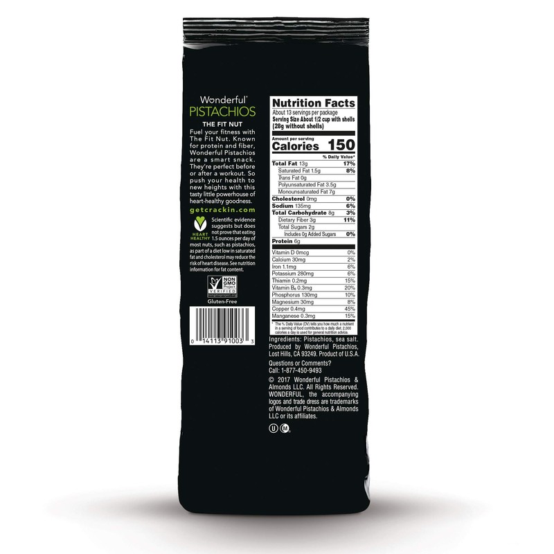 Wonderful Pistachios, Roasted and Salted, 24 Ounce Bag