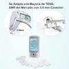 TENS/EMS 20 Unids Almohadillas de Electrodos para Fisioterapia (4 Grande