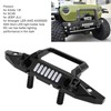Front Bumper Aluminum Alloy RC Car Accessory with LED Light