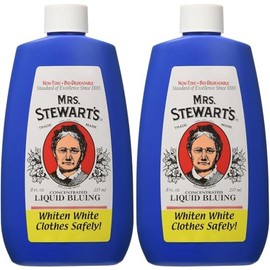 Mrs. Stewart's Concentrated liquid bluing , 8 ounce (Pack of 2)