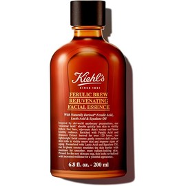 Kiehl's Ferulic Brew Antioxidant Facial Treatment with Lactic Acid, Face Toner for Dull Skin, Boosts Glow, Smooths Skin Texture, Reduces Fine Lines, with Squalane & AHAs