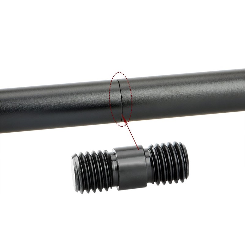 NICEYRIG 15mm Rods with M12 Thread Rod Cap Rod Connector