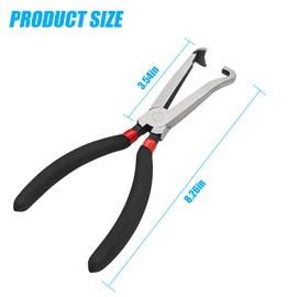 Mandark Car Electrical Disconnect Pliers, OEM# 37960 Vehicle Electrical Connector Disconnect Pliers, Auto Long Spark Plug Disassembly Pliers Repair Tools, Universal for SUV, Truck, RV (Black/Red)
