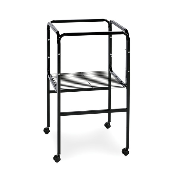 Prevue Pet Products Bird Cage Stand with Shelf, Black (SP445BLK)