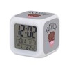 Fabulous Grey Illuminated Cube Alarm Clock - Pupsicle Dog Ice