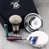 Haryali Men's Razor Set with 5 Blades Shaving Brush, Shaving