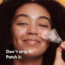 Mighty Patches for nose pores from Hero Cosmetics - XL Hydrocolloid Pimples, Zits and Oil - Dermatologist-Approved Overnight pore Strips to Absorb Acne nose Gunk (10 Count)