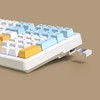 Merdia Wireless Mechanical Keyboard, Triple Mode 2.4G/USB-C/BT Gaming Keyboards 100
