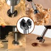 msymsyu Punta per trapano Forstner da 15 mm, 1 pezzo