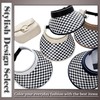 ONE LIMITATION CPA152 Women's Visor, Sun Visor, Hat, Checked, Logo,