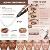 Lápiz de cejas, 2 lápices de microblading para cejas a
