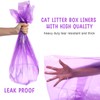 Tinlade 50 Count Jumbo Cat Litter Box Liners 39" x