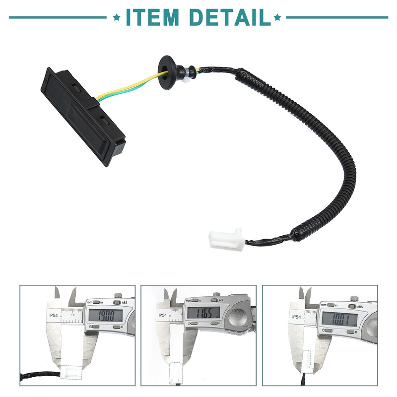 ACROPIX Rear Trunk Lid Release Switch Liftgate Trunk Open Release