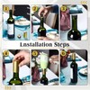 100 Pcs Wine Bottle Cork Stopper Plastic Top Kits, 50