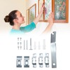 QWORK Frame Lock Security Hanging Kit with T-Head Screws -