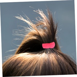 Baluue 200pcs Elastic Hair Ties Girls Hair Ties Soft Seamless Ponytail Holders
