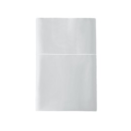 Sábana encimera orgánica certificada solo – Sábanas de algodón 100% orgánico con lujoso acabado de satén de 300 hilos, suave y transpirable, certificado GOTS y Fairtrade (Shore, Full)