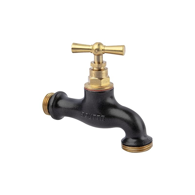 Boutt 0176144 Brass Tap Brown Teak 15 x 21 Connector