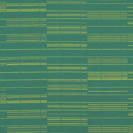 Maharam Octave Elope Outdoor Contemporary Grid Jade Green Upholstery Fabric