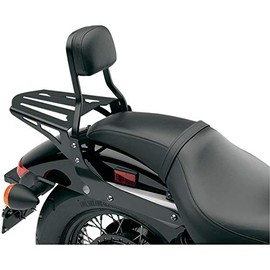 Cobra Sissy Bar Luggage Rack - Formed - Black 02-3602B