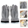 KICHOUSE Comfortable Kitchen Washing Gloves Heat Resistant Dishwashing Gloves for