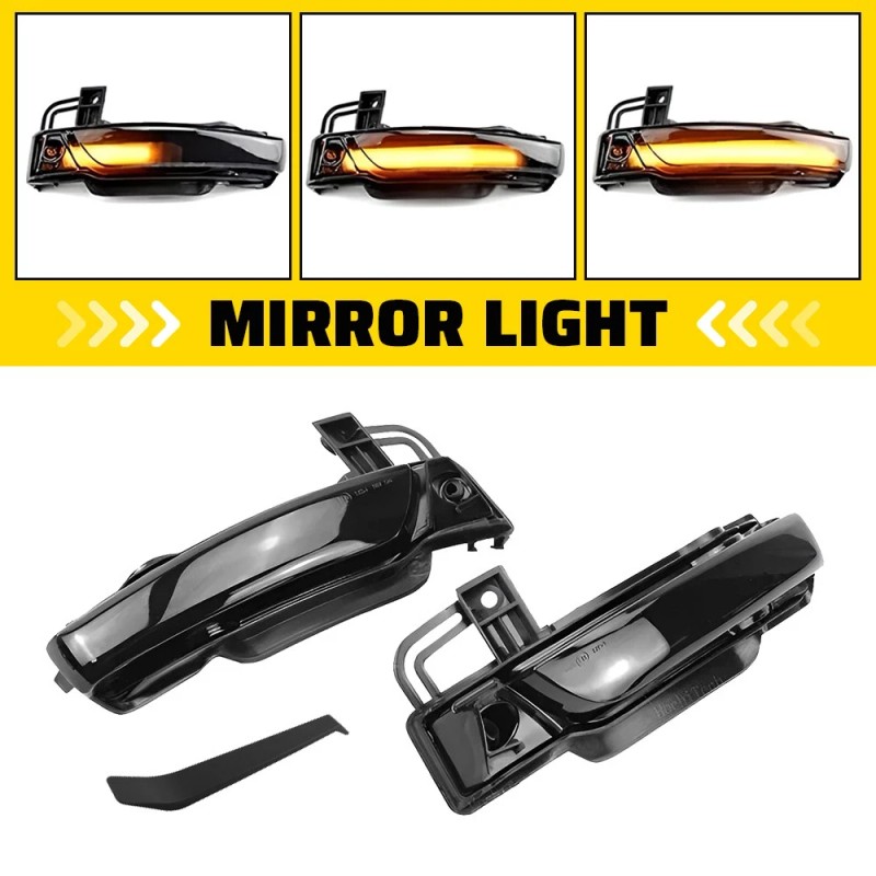 For Dodge Durango WD 2011-2023 Mirror LED Turn Signal Light