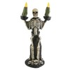 Haunted Living 16.5" Talking Lighted Animatronic Skeleton Tabletop Decoration