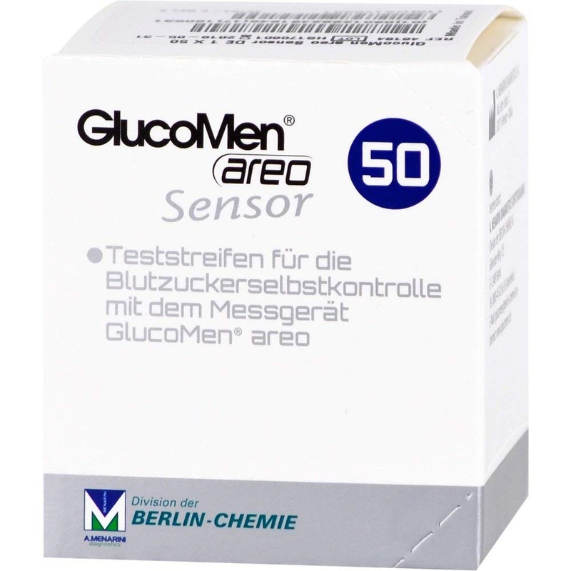 Glucomen areo Sensor Test Strips Pack of 50