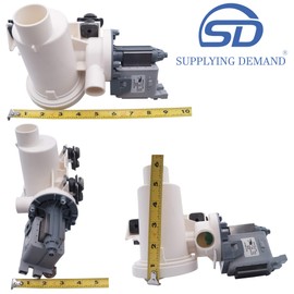 Supplying Demand W10391443 3020184 Front Load Clothes Washer Drain Pump Replacement Model Specific Not Universal