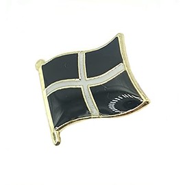 Cornwall Flag Enamel Pin Badge Metal, Metal