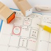 Nihonichi Notebook Frame Stamp Travel (Departure & Arrival) Notebook Accessory
