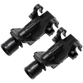 Juego 2 boquillas limpiaparabrisas ref 76810-TK4-A11, repuesto ajustable para Acura MDX 2017-2020 TL 2009-2014, rociador resistente parabrisas frontal