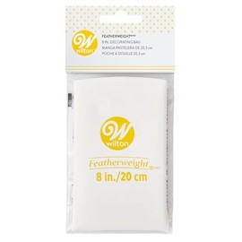 Wilton Featherweight Decorating Bag: Reusable Piping Bag for All Tips, Flexible Polyester, Dishwasher Safe - 20 cm