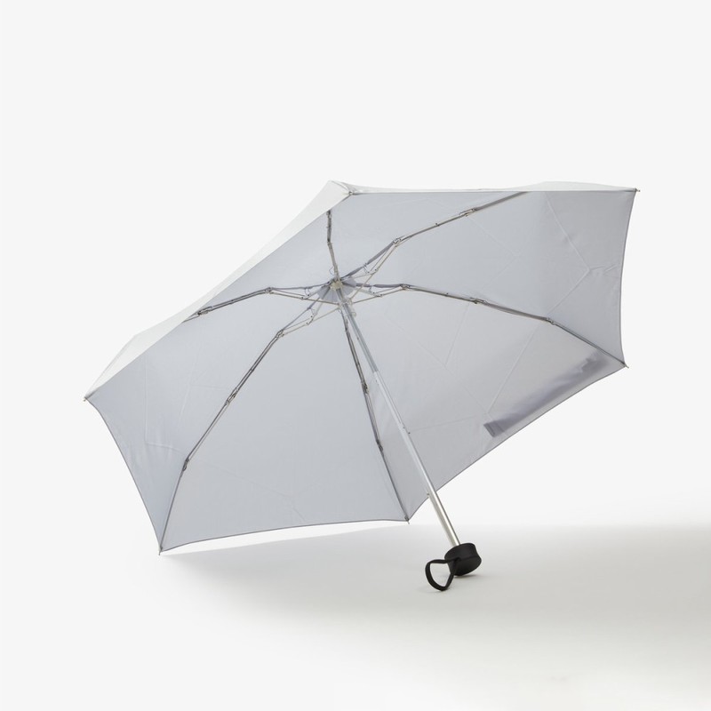 JAJU [JAJU] One Span Size Lightweight 5-Fold Sun/Rain Umbrella_Sky Blue