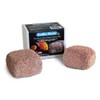 EcoBio-Block 2-Pack Stone for Aquariums, Medium - Natural Water Clarifier