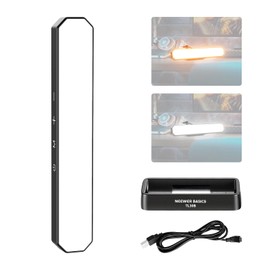 NEEWER BASICS TL30B LED Chin Light, 6W, Smartphone Selfie Light, Dual Color Dimming, CRI95, High Color Rendering, Desk Stick, Small, Lightweight, Portable, USB Charging, For Makeup/Beauty/Video