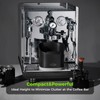 IKAPE Espresso Knock Box for Coffee Grounds, Barista Tool Enhanced
