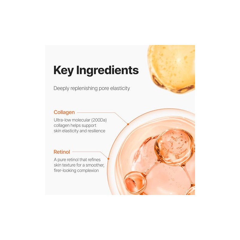 P.CALM Mascarilla Nocturna de Colágeno con Retinol 1.26 Oz.