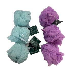 Ecotools Loofah Sponge For Bath & Shower 6 Pack Assorted Colors
