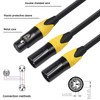 XLR Y Splitter Cable, XLR Splitter Cable Female to 2