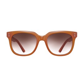 VICTORIA HYDE Women's Vintage Retro Rectangular Polarised Sunglasses for Women, brown, M