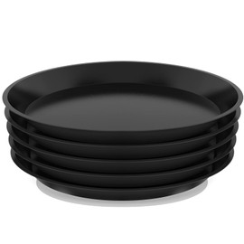 Plant Saucer 14 16 18 20 22 Inch, Heavy Duty Plant Tray for Pots, Plastic Pot Saucers for Plants, Large Drip Trays for Potted Plants, Round Water Tray for Indoors