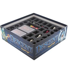 Feldherr Schaumstoff-Set kompatibel mit Descent: Reise ins Dunkel 2. Edition - Grundspiel-Box