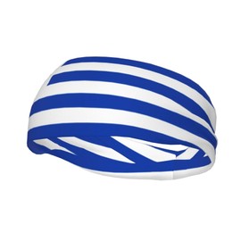 Cute Uruguay Flag Headbands Women Men Flag Sweatband Sports Headband for Running, Cycling, Yoga Gym, Working Out