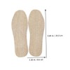 Healeved 3pairs Natural Loofah Shoes Cushion Air Permeability Loofah Insole