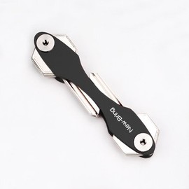 KeyBring - Smart Key Chain Holder and Organizer (Black)