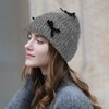 Rimosnn Winter Knit Beanie Hat for Women Warm Knit Cuffed