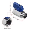 PATIKIL 3/8 NPT Ball Valve, Shut-off Ball Valve, Mini Ball