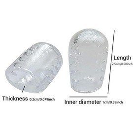 Silicone Toe Caps, 30pcs Anti-friction Breathable Toe Protector, Blisters Toe Caps Cover Protectors, Foot Care for Men and Women, Toe Sleeves for Ingrown Toenails, Corns, Calluses,