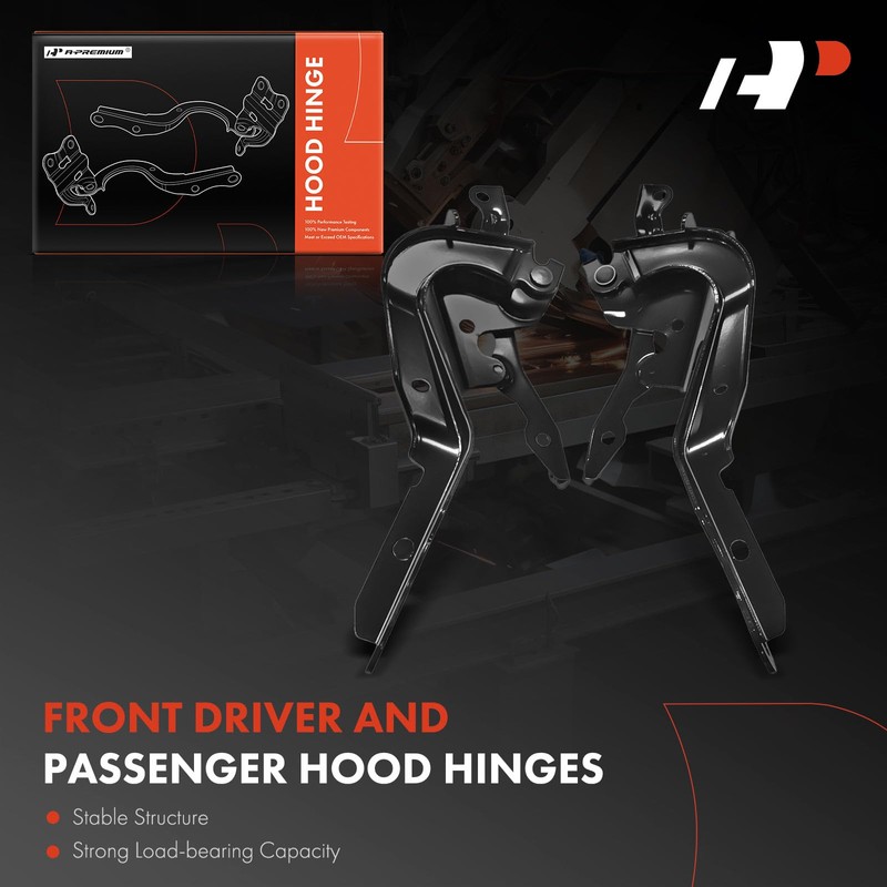 A-Premium Front Driver and Passenger Hood Hinges Compatible with Scion